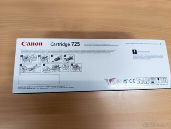 Toner Canon CRG-725Bk (Černý), Originál - 2