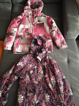 Zimní bundy 7-8 8-9 let - 2