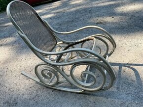 Houpací křeslo TON thonet na renovaci - 2