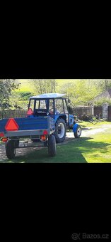 Vlek,plato,přivěs za traktor 4t - 2
