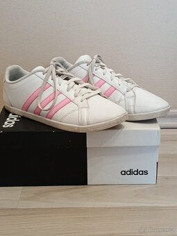 Dámské tenisky bílo-růžové Adidas vel. 40 2/3 - 2