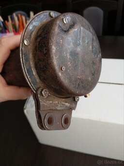Klakson Hella německý DKW Tatra Praga Walter - 2