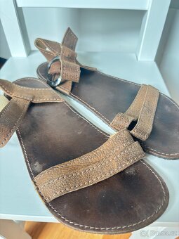 Kožené barefoot sandály Luks Verano - 2