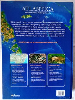 ATLANTICA velký atlas světa se satelitními snímky - 2