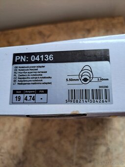Napájecí zdroj Whitenergy 19V/4.7A - 2