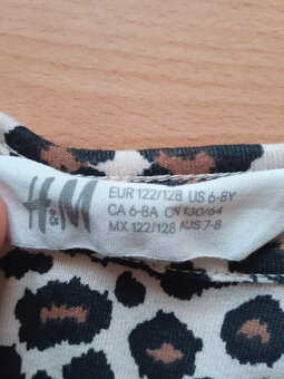Dívčí šaty zn. H&M vel. 122/128 - 2