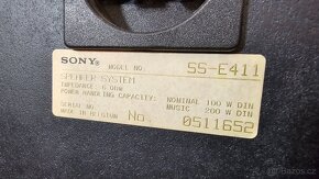 Reprosoustavy SONY SS-E411 výroba Belgie 1992 - 2
