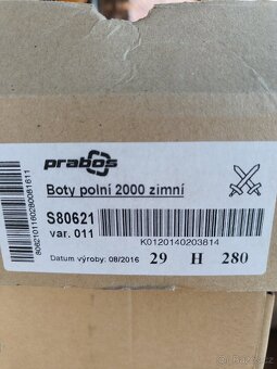 Boty polní 2000 zimní velikost 29 - 2