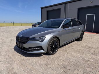 Škoda Superb Sportline, 140kw, dsg, el. kufr, tažné z. - 2
