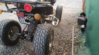 Prodám čtyřkolku lydu 250 s TP STK skoro ještě dva roky - 2