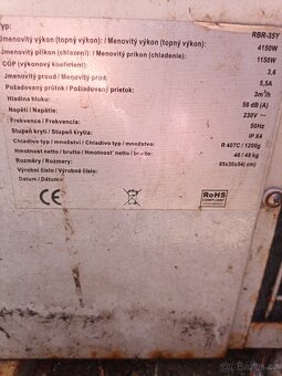 Tepelné čerpadlo k bazénu - 2