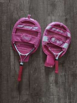 2 x set tenisove rakety z Decathlonu - 2