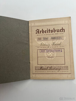 Prodám pracovní knížky Arbeirsbuch - 2 ks - 2