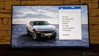 MSI MAG281URF – 28" 4K IPS, 144Hz, TOP stav - 2