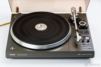 PHILIPS AF-877 / poloautomatický gramofon / profi servis - 2