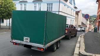 Dvouosy bržděný vozik Jinos - 2