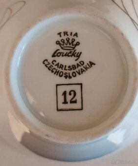 Porcelánový moka servis TRIA Jaroslav Ježek - 2