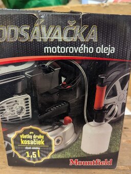 Odsávačka oleje Mountfield - 2