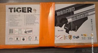 Univerzální příčníky  Menabo Tiger 120 cm, zamykatelné - 2