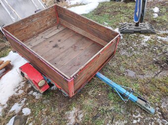 Vozík za auto ,. čtyřkolku - 2