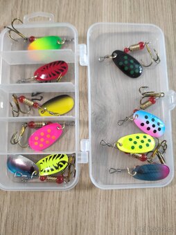 Rotační třpytky na ryby 10 ks. /3,2g. - 2