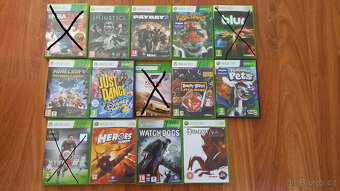 Prodám hry na XBOX 360 2. Část - 2