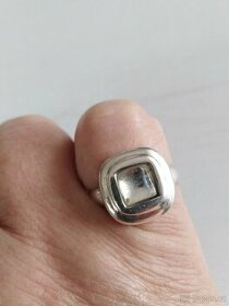 Stříbrné náušnice, prsten, řetízek s přívěskem - 2