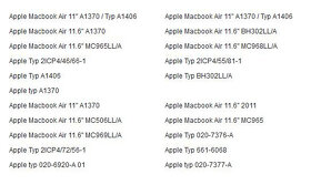 baterie A1406 pro notebooky Apple MacBook Air 11" (2.5hod) - 2