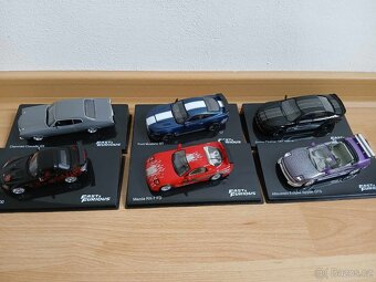 Modely Fast nad furious DeAgostini - 2