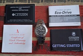 Hodinky CITIZEN Eco-Drive, Titanium WR100 - 2