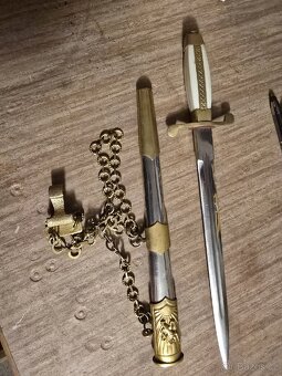 Krasny stary vojensky kordik - 2