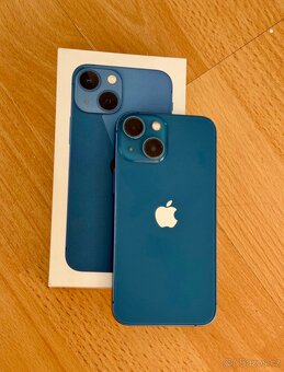 iPhone 13 Blue BATERIE 100% TOP - 2