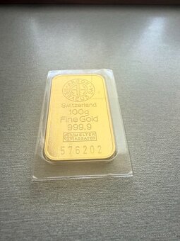 Zlatý slitek 100 g Argor-Heraeus - 2