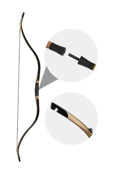 Jezdecký luk (rozkládací 20 - 35lb) - 2