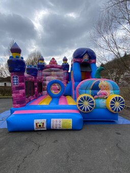 Skákací hrady, skluzavky, kolotoč, rodeo býk - 2