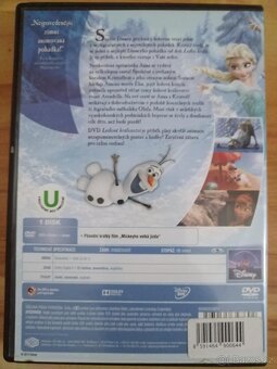 DVD v plastovém obalu s pohádkou FROZEN - 2