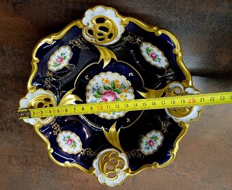 Porcelánová miska Echt Weimar-Kobalt - 2