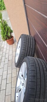 Alu kola 5x120 + letní pneu - 2