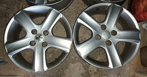 16" 4x108 alu kola orig Peugeot - 2