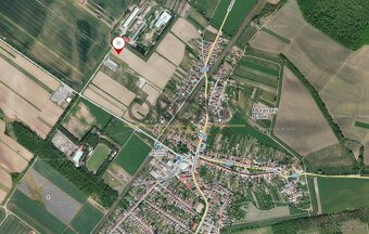 Návrhové plochy smíšené výrobní, pozemek v k. ú. Moravský Pí - 2