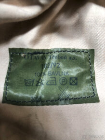 Maskáčový kabát pouštní - béžový potisk - nový - 2