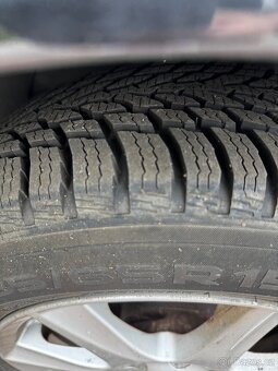 Alu kola ENZO 15” + Nokian snoowproof Tyres 1 zimní pneu - 2