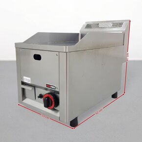 Plynová grilovací deska hladká RedFox - 2