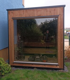 Sauna Marivox, venkovní finská sauna, zahradní sauna - 2