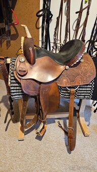 Westernová deka pod sedlo Navajo - 2