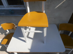 RETRO 3 ŽIDLE TON A STŮL - 2