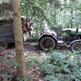 Traktůrek domácí výroby - 2