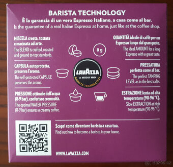 Káva Lavazza Lungo Dolce 100% Arabica - kapsle do kávovaru - 2
