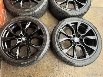 Alu 20" 5x112 škoda EXTREME BLACK KodiaQ RS zimní TOP - 2