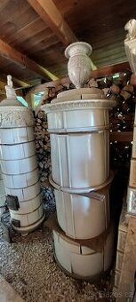 Kachlová kamna starozitná - 2